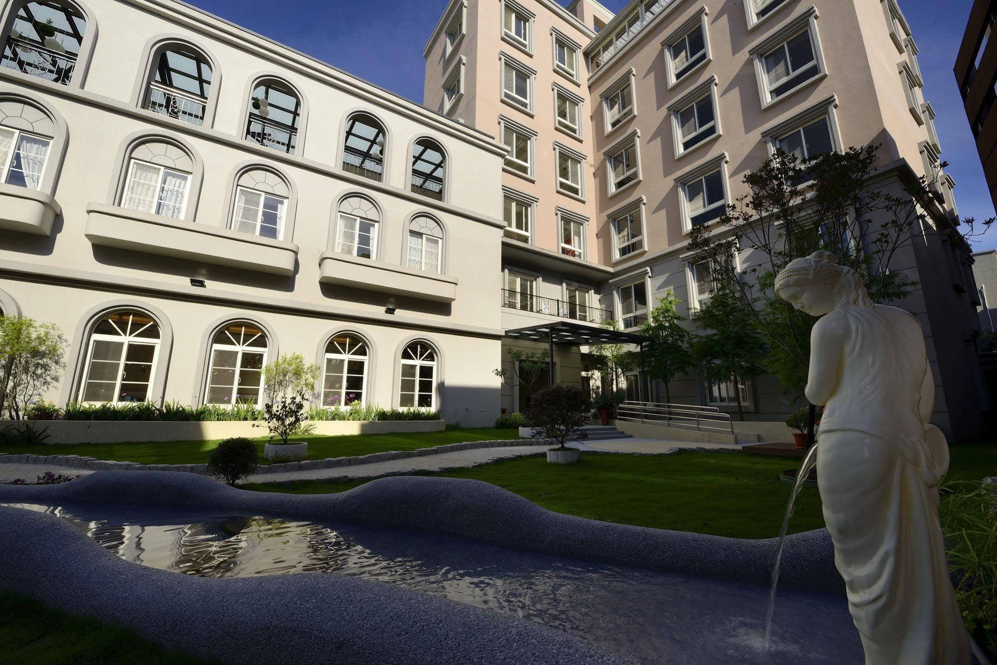 Caffir Garden Hotel Jiji Exterior foto